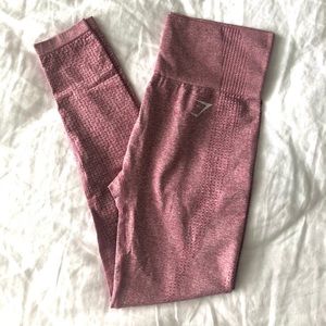 GymShark Vital Seamless Leggings - Dusky Pink Marl